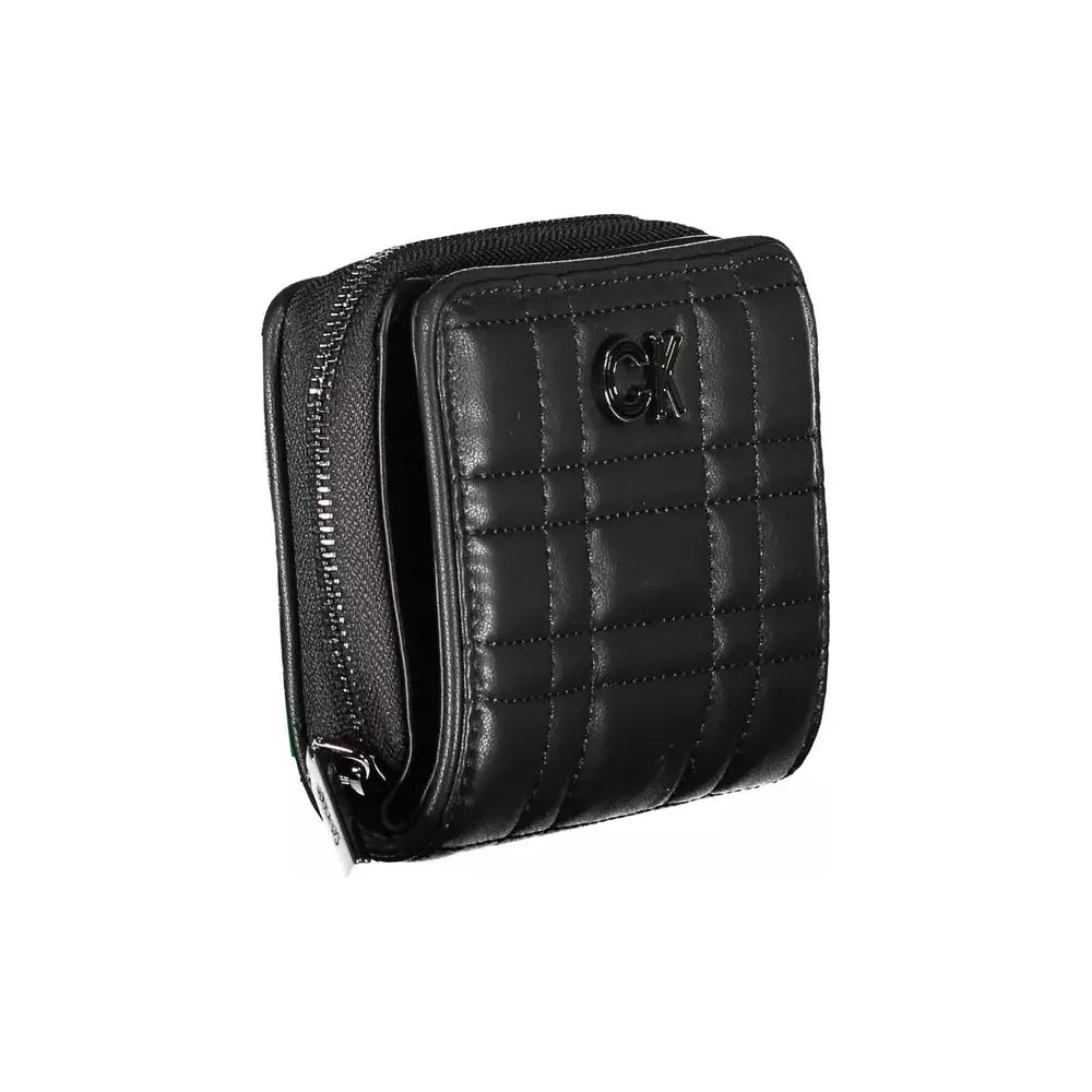 Calvin Klein Black Polyester Women Wallet Calvin Klein