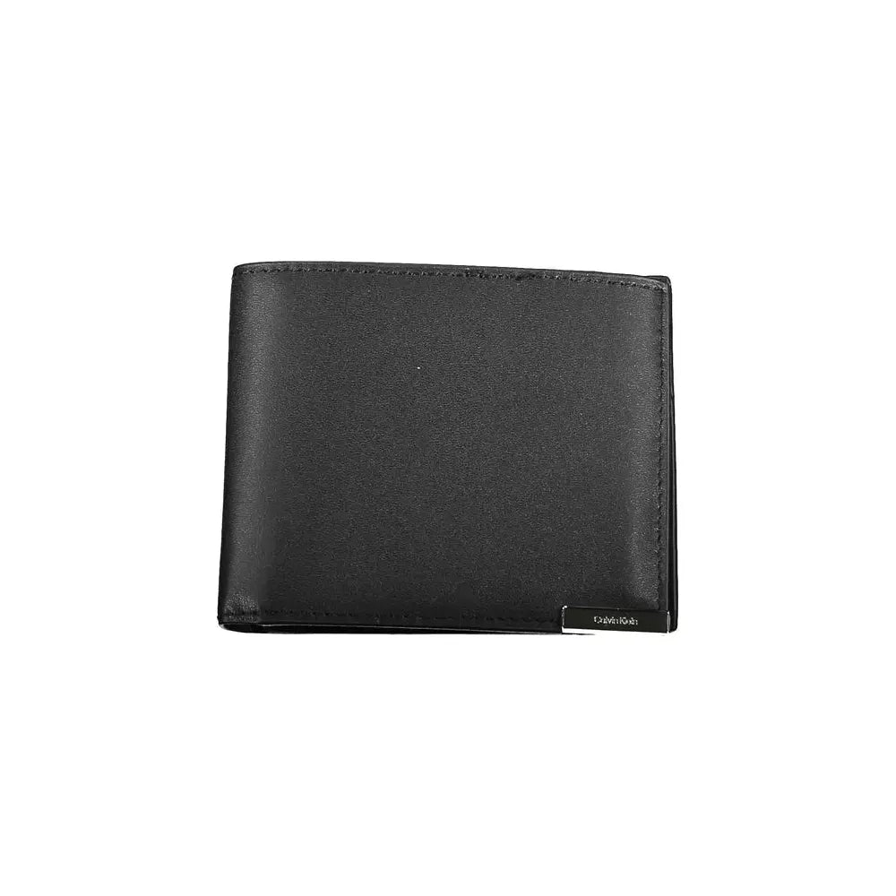 Calvin Klein Black Polyethylene Men Wallet Calvin Klein