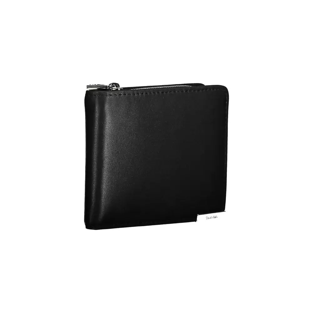 Calvin Klein Black Polyethylene Men Wallet Calvin Klein