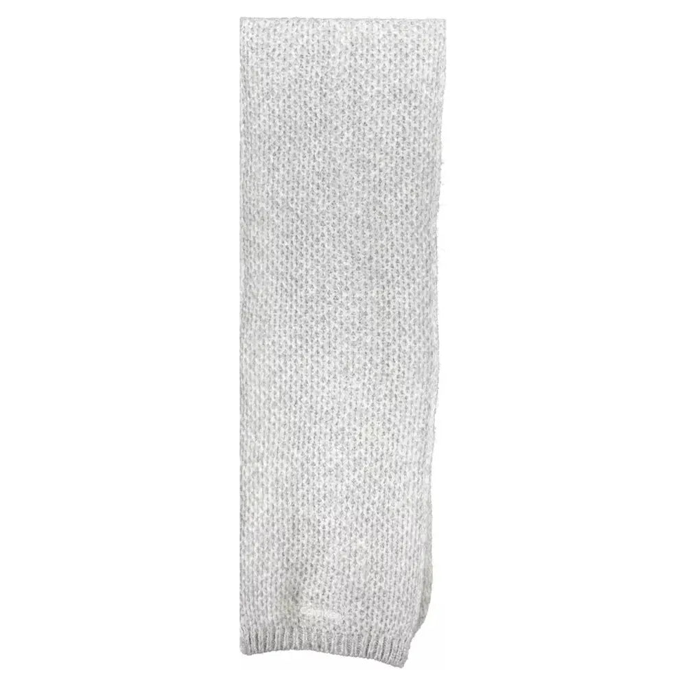 Calvin Klein Gray Alpaca Women Scarf