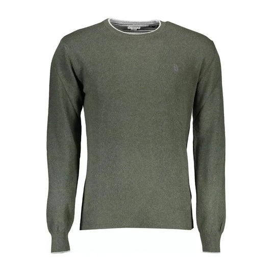 U.S. POLO ASSN. Green Wool Men Sweater U.S. POLO ASSN.