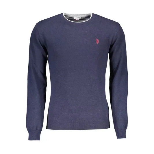 U.S. POLO ASSN. Blue Wool Men Sweater U.S. POLO ASSN.