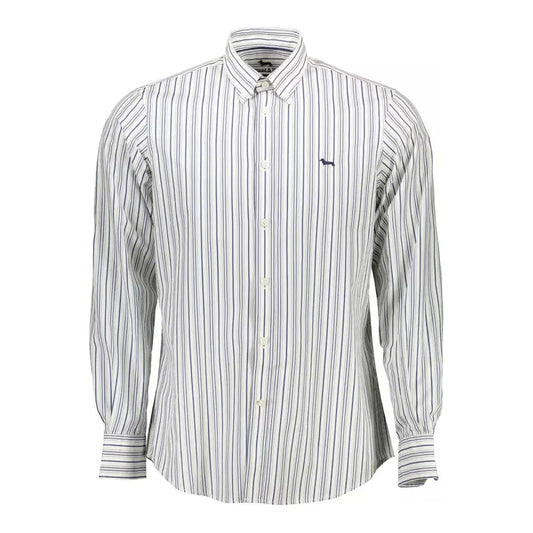 Harmont & Blaine White Cotton Men Shirt Harmont & Blaine