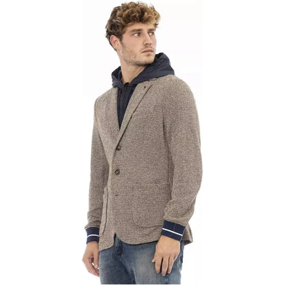 Distretto12 Brown PO Blazer Distretto12