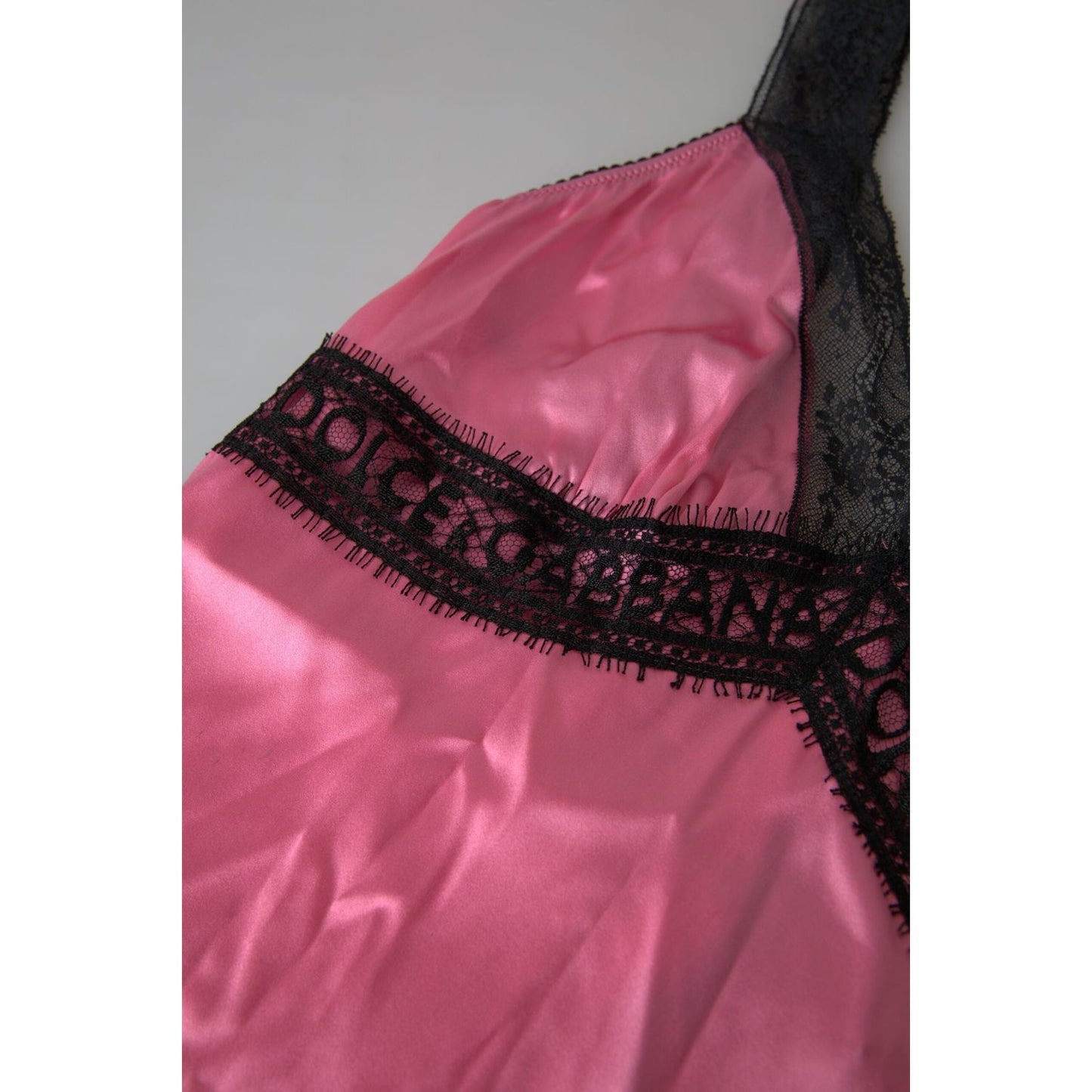 Dolce & Gabbana Silken Charm Pink Camisole Dolce & Gabbana