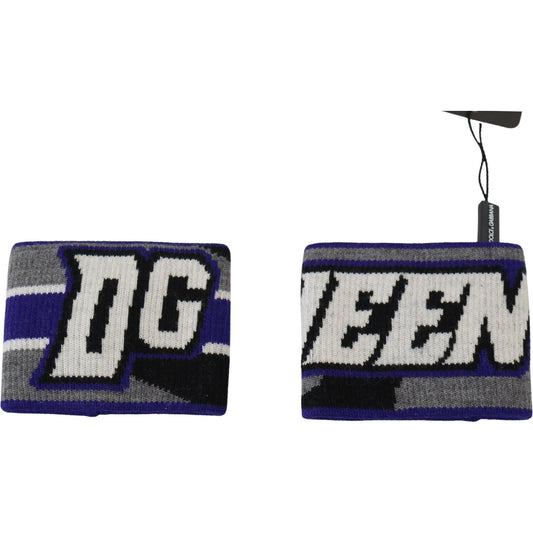 Dolce & Gabbana Purple Logo Two Piece Set Wristband Dolce & Gabbana
