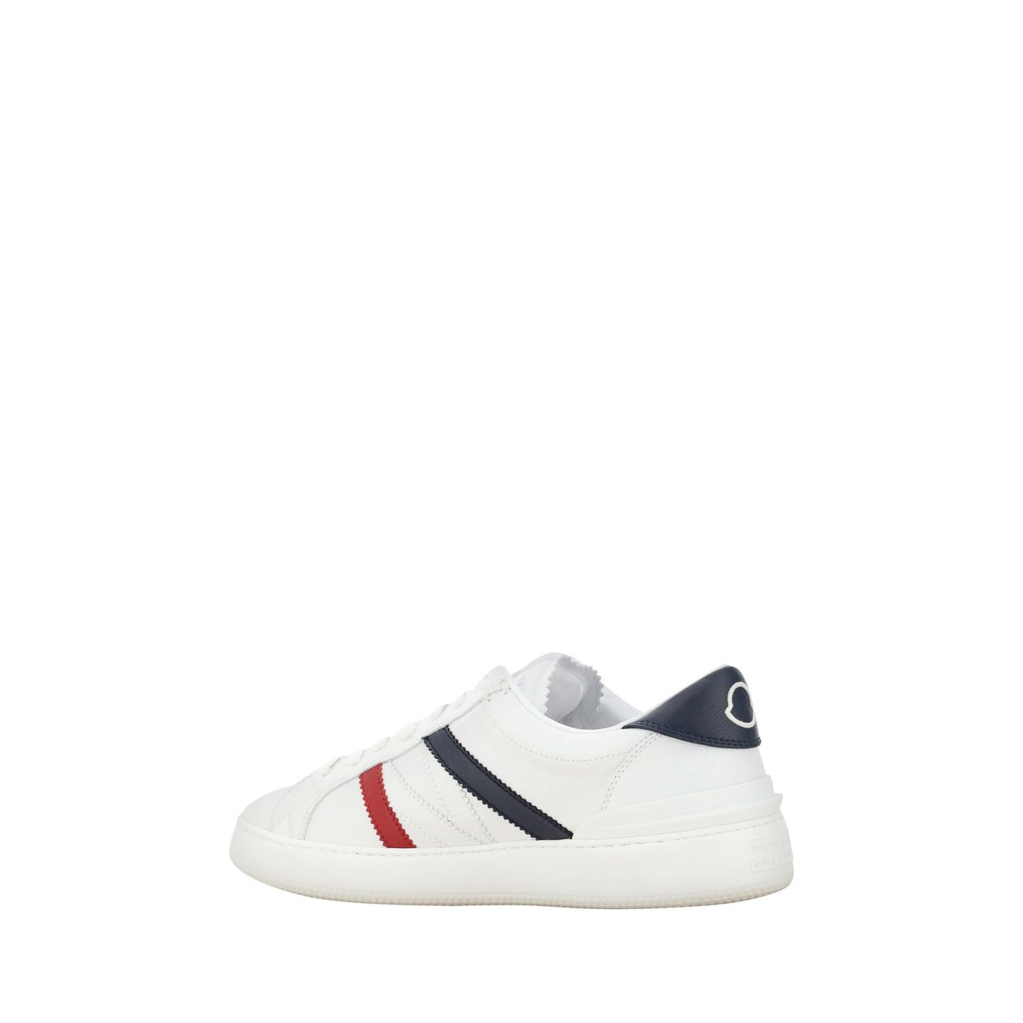 Moncler White Monaco M Low Top Sneakers Moncler