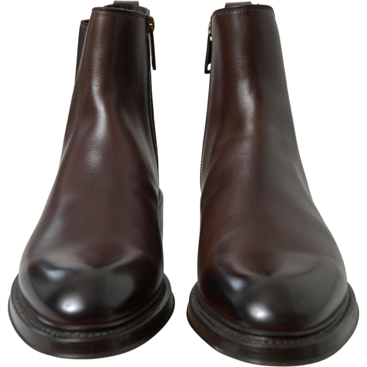 Dolce & Gabbana Elegant Leather Chelsea Boots Dolce & Gabbana