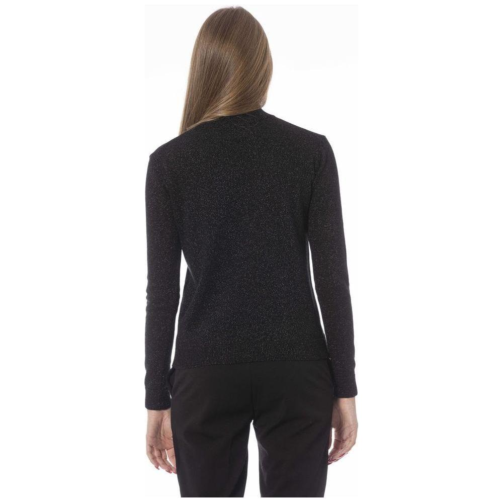 Baldinini Trend Black Cashmere Women Sweater Baldinini Trend