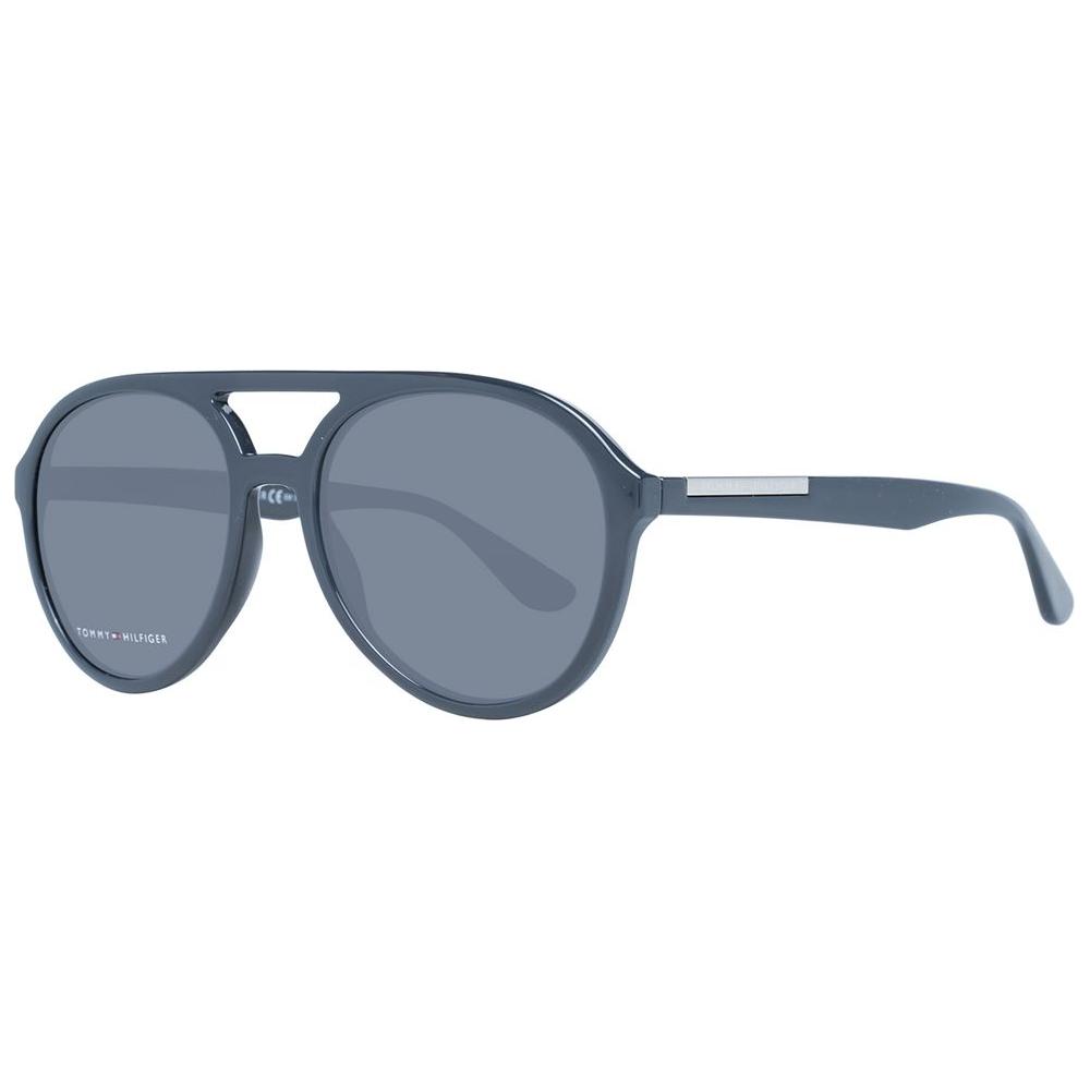 Tommy Hilfiger Black Men Sunglasses