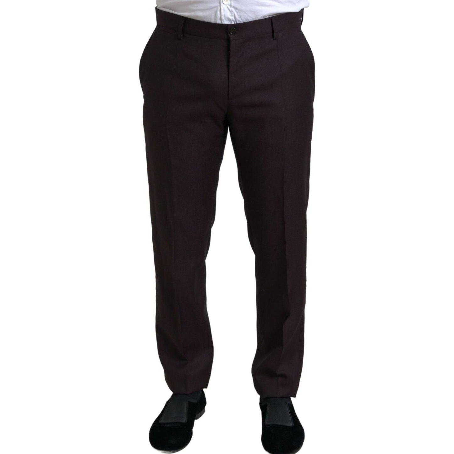 Dolce & Gabbana Maroon Martini Slim Fit 2-Piece Suit Dolce & Gabbana