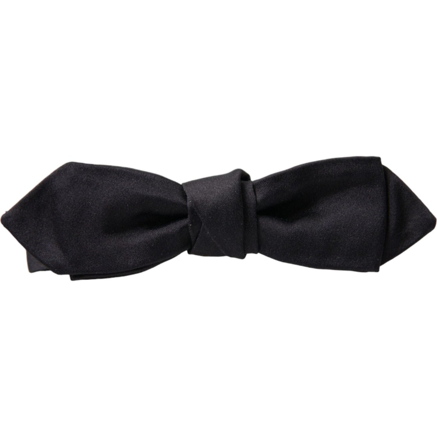 Dolce & Gabbana Elegant Silk Black Bow Tie for Gentleman Dolce & Gabbana