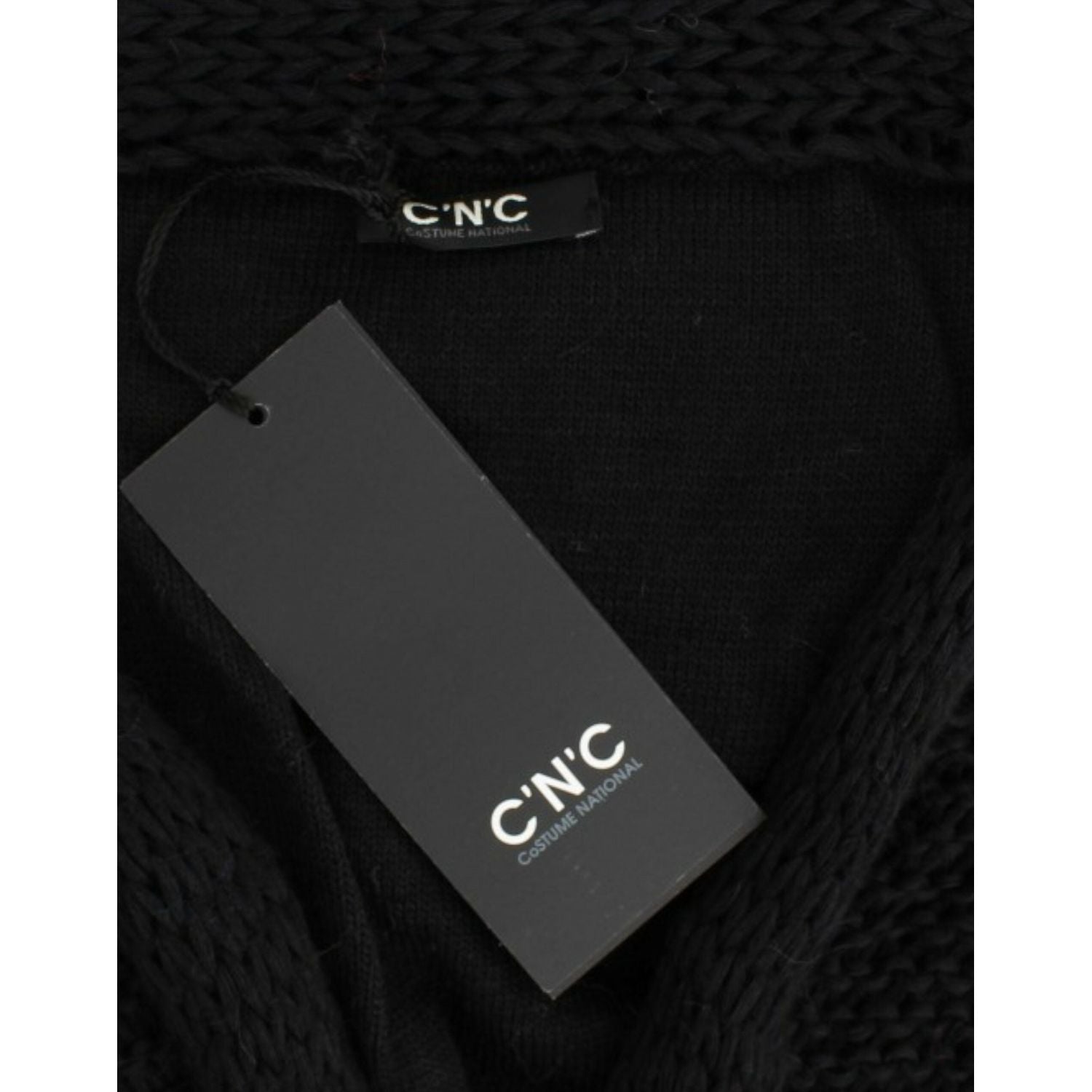 سترة كارديجان محبوكة بدون أكمام من مجموعة National Chic