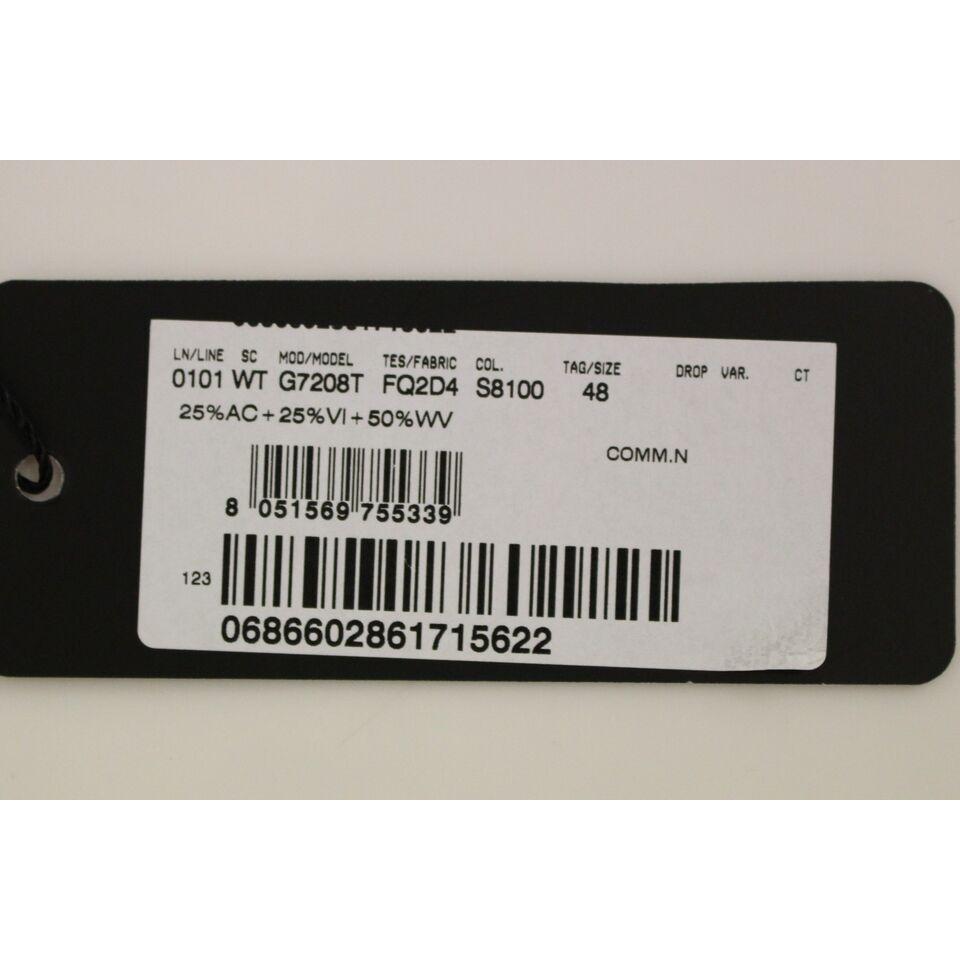 سترة أنيقة من مزيج الصوف باللون الرمادي من دولتشي آند غابانا