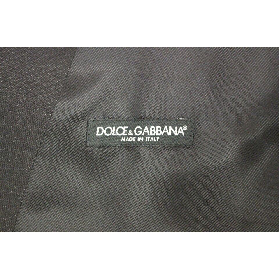 Dolce & Gabbana Elegant Gray Wool Blend Dress Vest Dolce & Gabbana