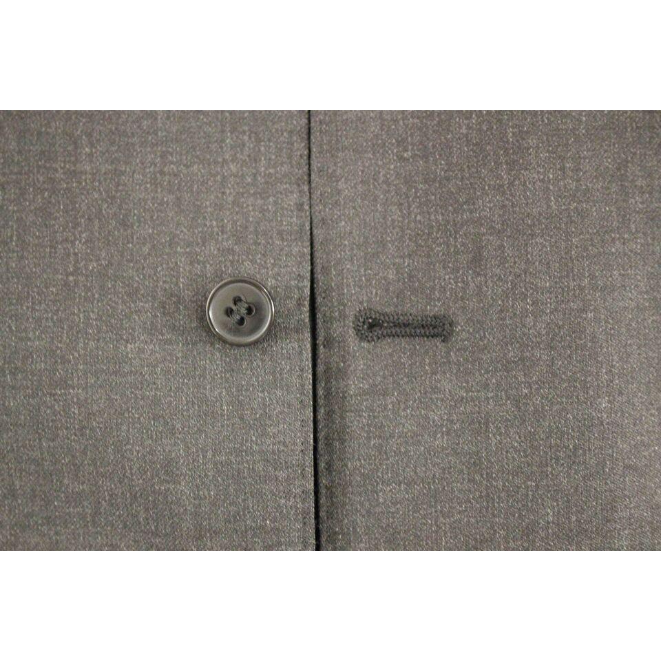 Dolce & Gabbana Elegant Gray Wool Formal Dress Vest Dolce & Gabbana