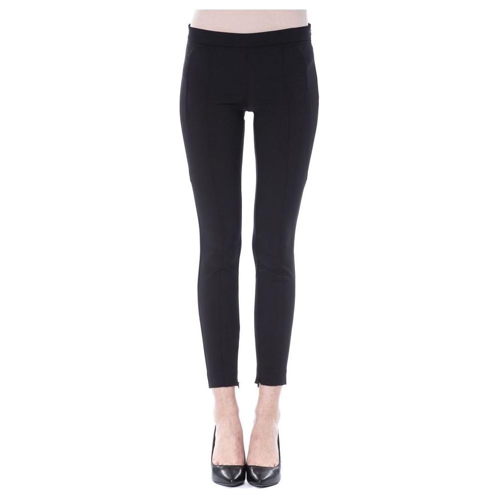 BYBLOS Black Polyester Women's Skinny Pant