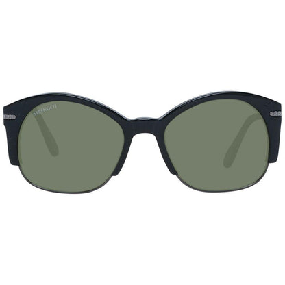 Serengeti Black Acetate & Metal Sunglasses Serengeti