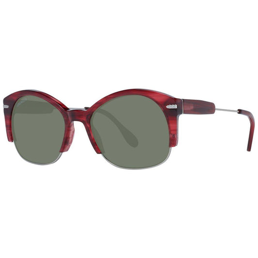 Serengeti Red Unisex Sunglasses Serengeti