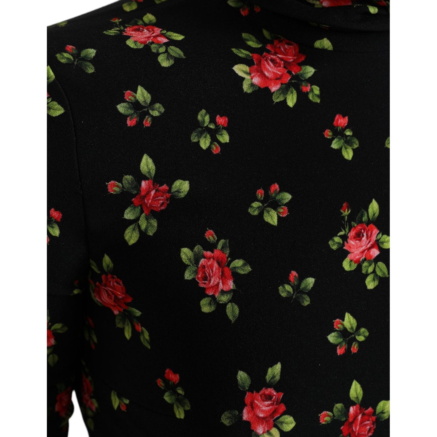 Dolce & Gabbana Elegant Floral Silk Blend Top Dolce & Gabbana