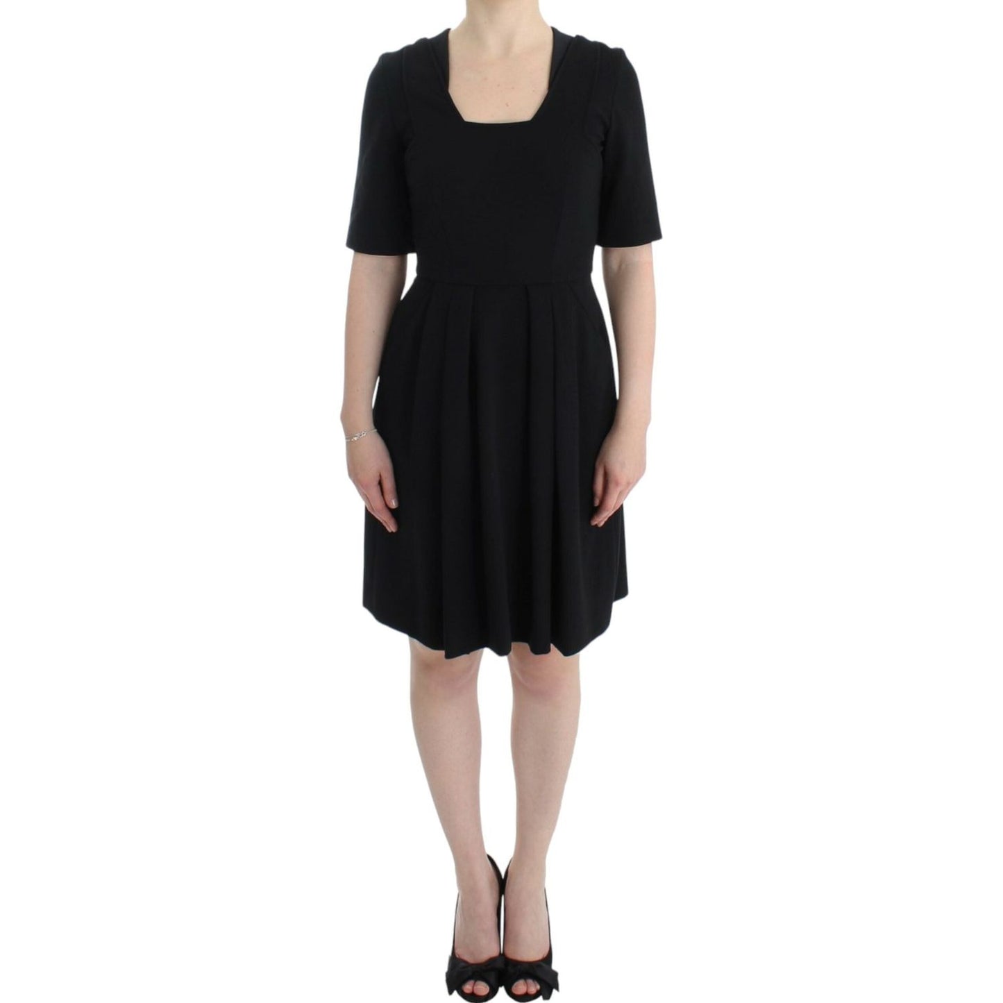 CO|TE Elegant Black Short Sleeve Venus Dress CO|TE