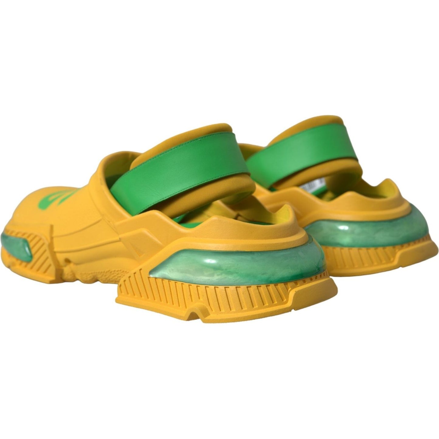 Dolce & Gabbana Chic Rubber Clogs Slippers in Lush Colors Dolce & Gabbana