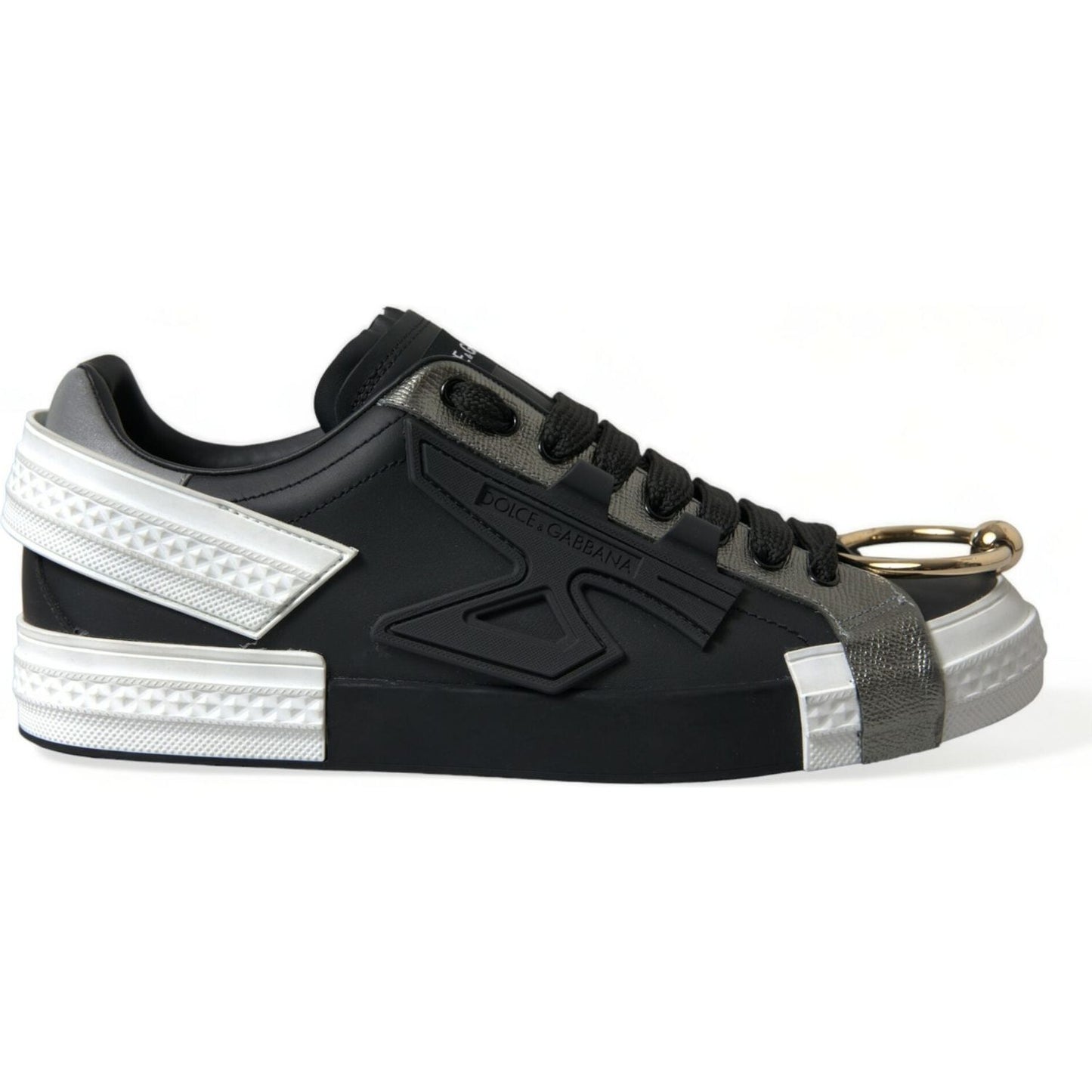 Dolce & Gabbana Elegant Calfskin Low Top Sneakers Dolce & Gabbana