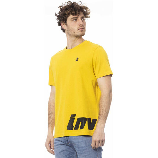 Invicta Yellow Cotton Men T-Shirt Invicta