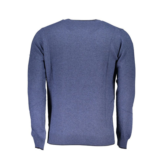 North Sails Blue Polyamide Men Sweater North Sails