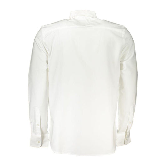 North Sails White Cotton Men Shirt North Sails