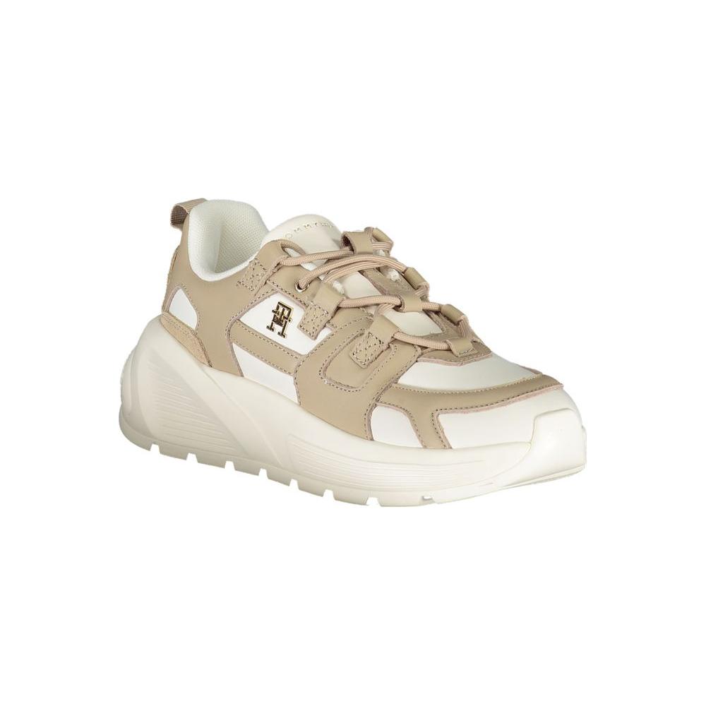 Tommy Hilfiger White Polyethylene Women Sneaker Tommy Hilfiger