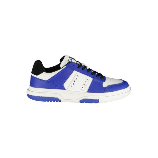 Tommy Hilfiger Blue Polyethylene Men Sneaker Tommy Hilfiger