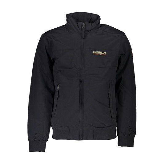 Napapijri Black Polyamide Men Jacket Napapijri