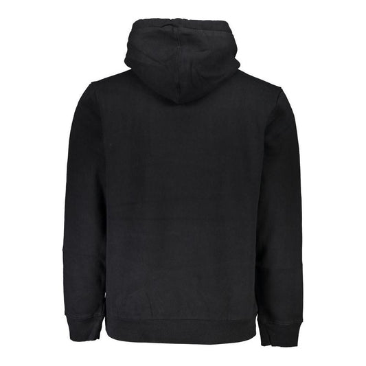 Napapijri Black Cotton Men Sweater Napapijri