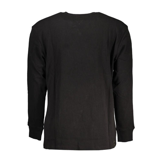 Tommy Hilfiger Black Cotton Men TShirt Tommy Hilfiger