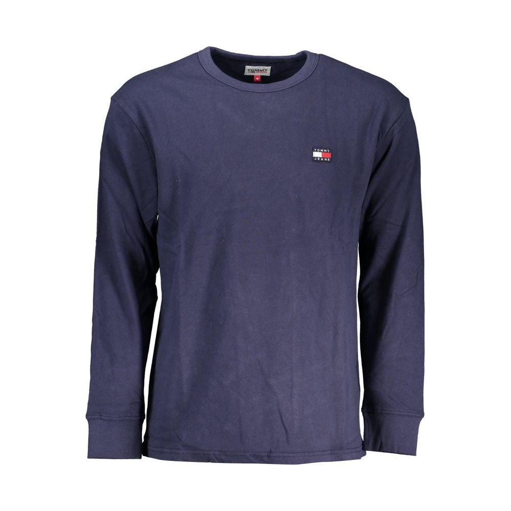 Tommy Hilfiger Blue Cotton Men T-Shirt Tommy Hilfiger