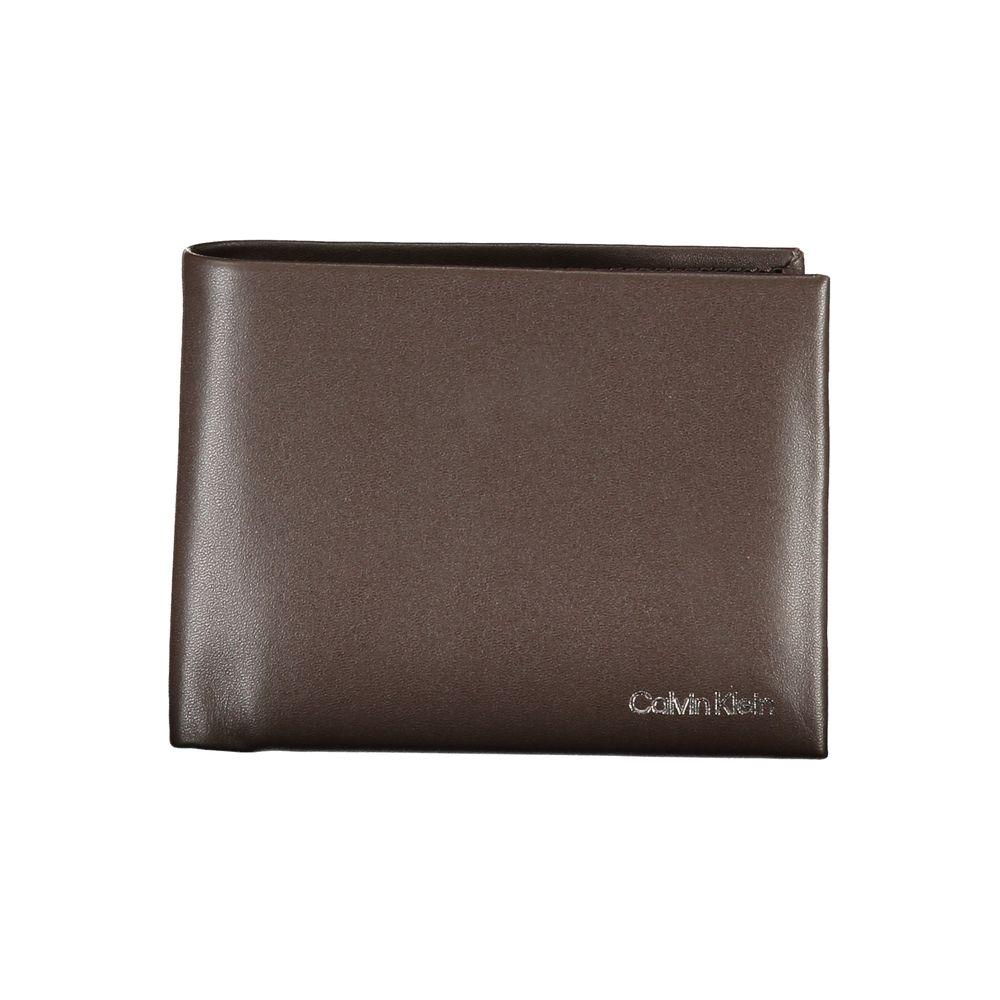 Calvin Klein Elegant Leather Two-Compartment Wallet Calvin Klein