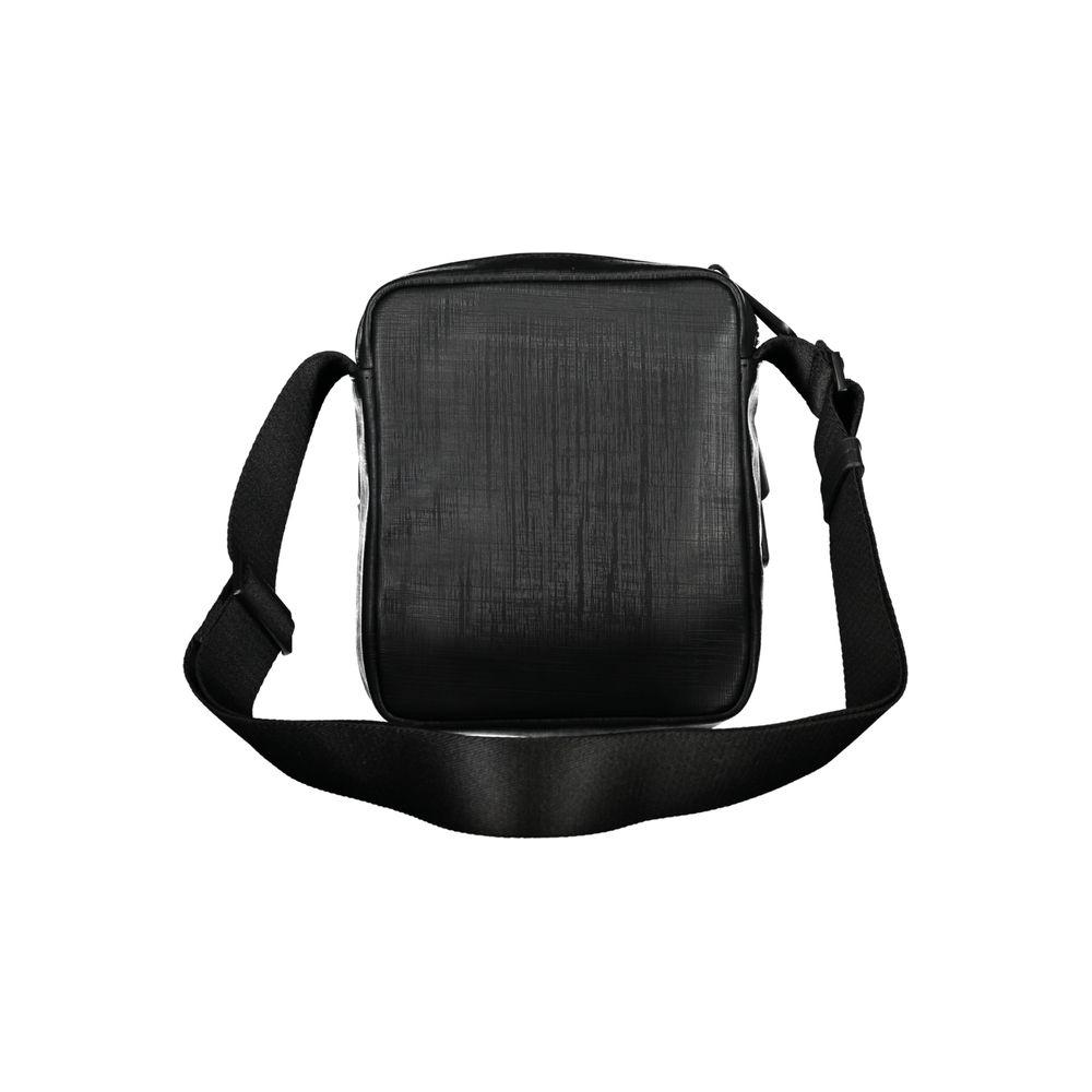 Front view with bag zipped and handles upright.