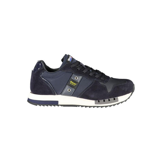 Blauer Blue Polyester Sneaker Blauer