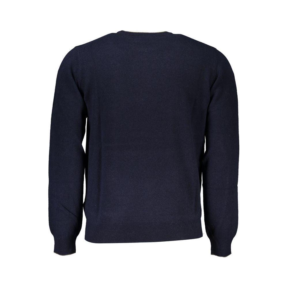 Harmont & Blaine Sophisticated Crew Neck Cashmere Blend Sweater Harmont & Blaine