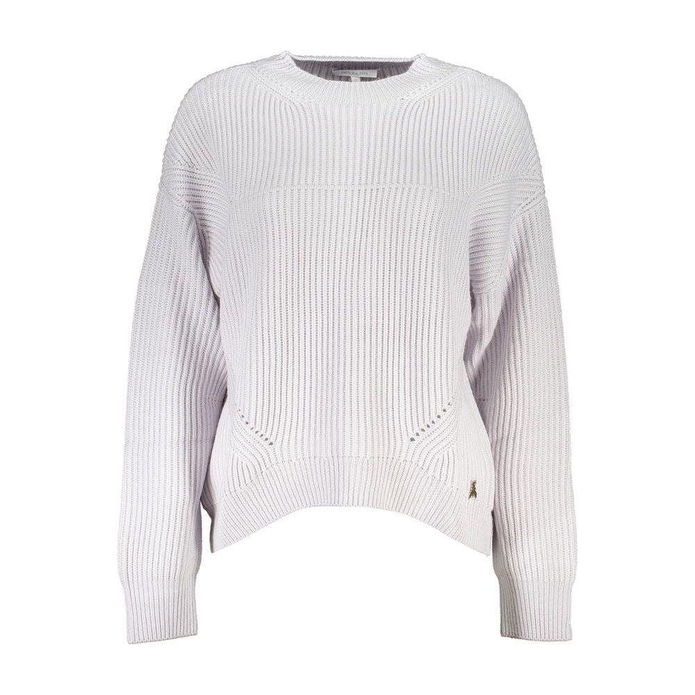 Patrizia Pepe Elegant Turtleneck Sweater with Contrast Detail Patrizia Pepe