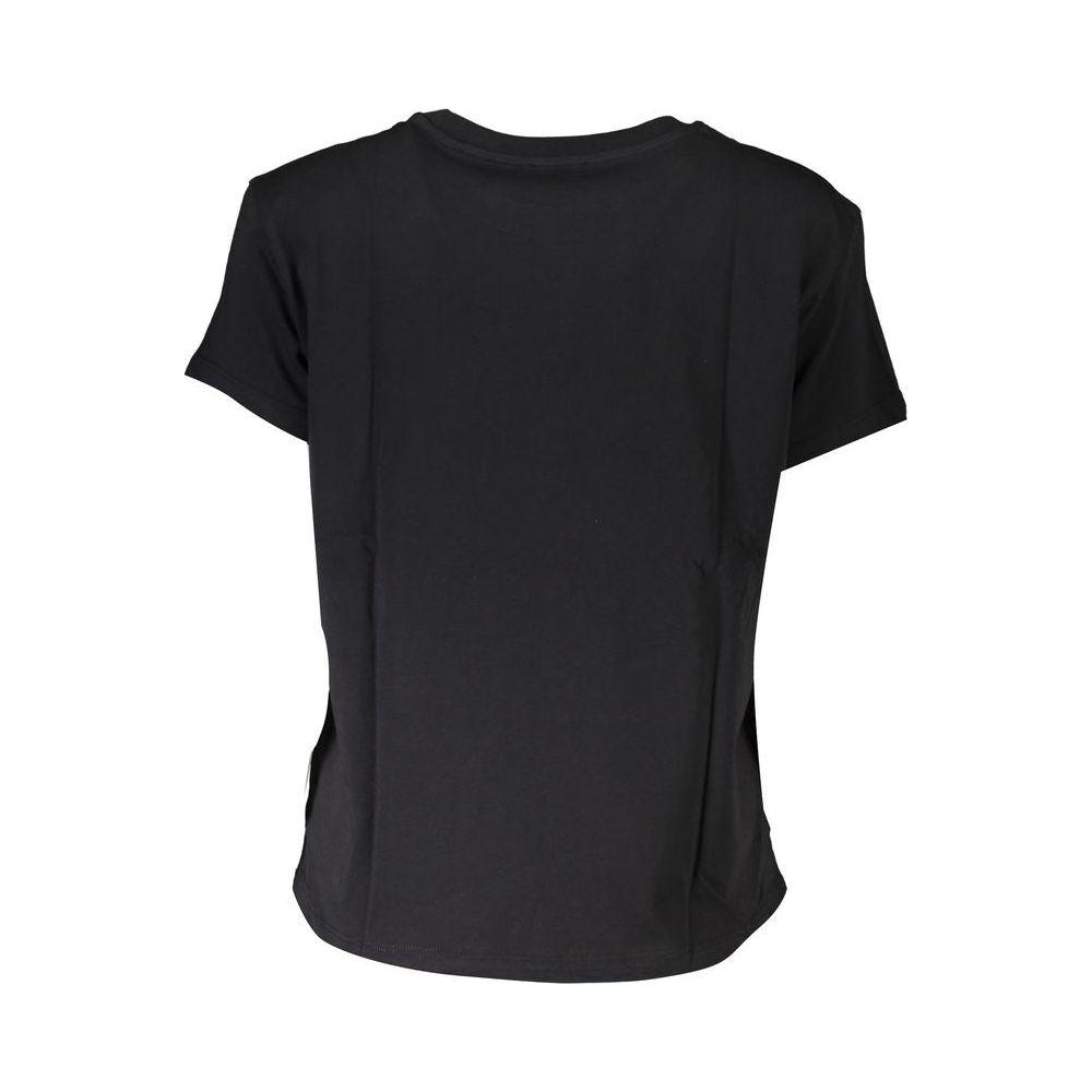 Patrizia Pepe Chic Crew Neck Organic Cotton Tee Patrizia Pepe