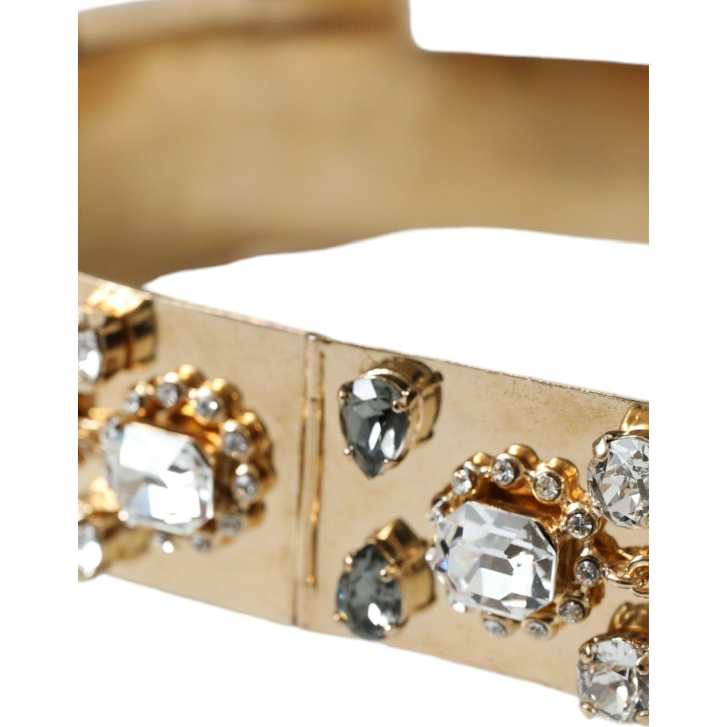 Dolce & Gabbana Gold-Tone Crystal Embellished Waist Belt Dolce & Gabbana