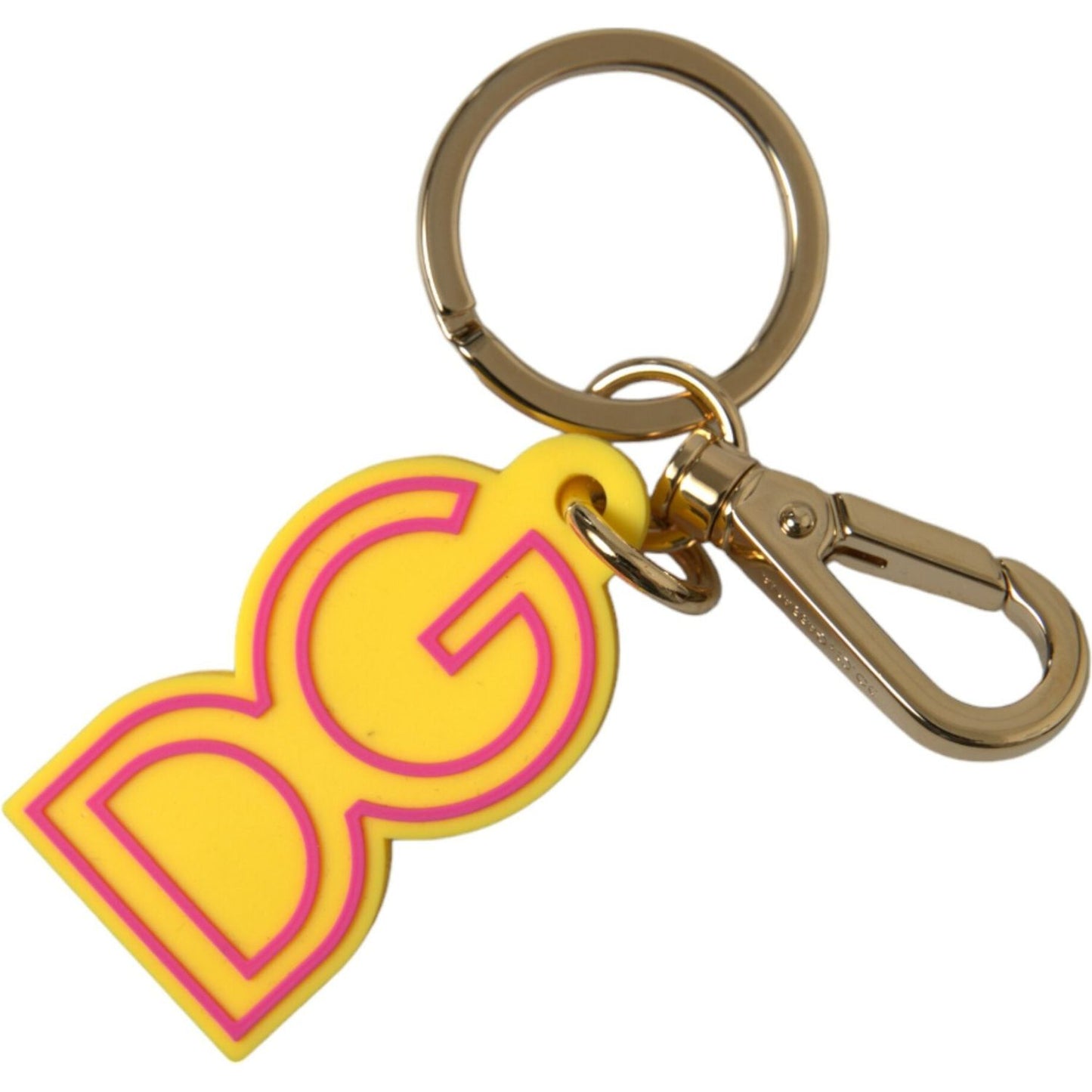 Dolce & Gabbana Chic Yellow Gold Keychain Charm Dolce & Gabbana