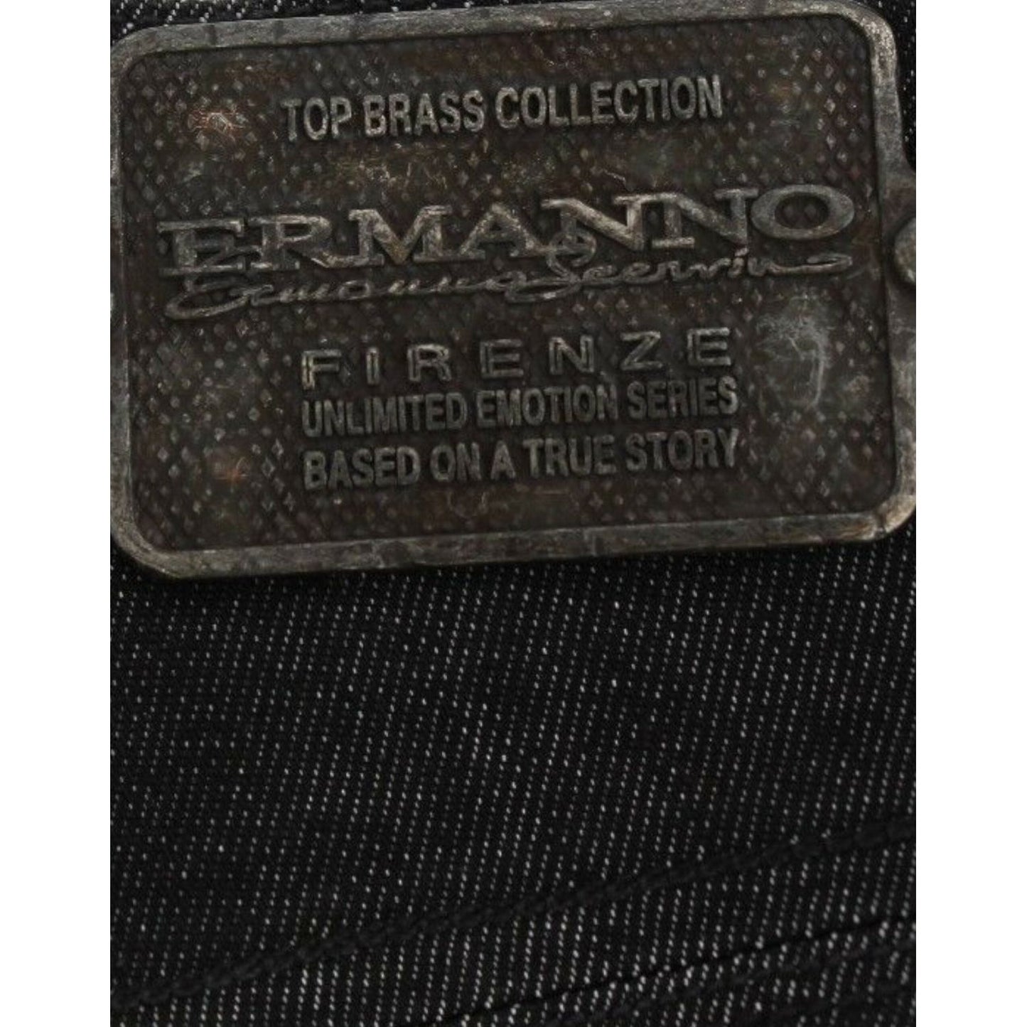 Ermanno Scervino Chic Black Slim Skinny Jeans Jeans & Pants Ermanno Scervino