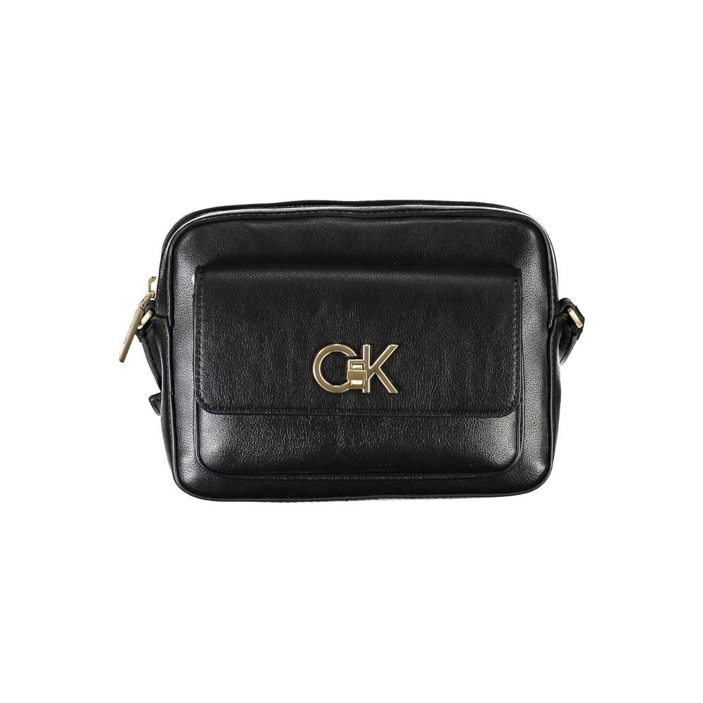 Calvin Klein Black Polyester Handbag Calvin Klein