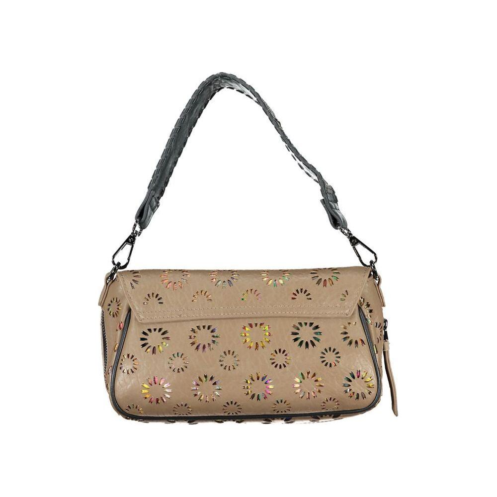 Desigual Beige Polyethylene Handbag Desigual