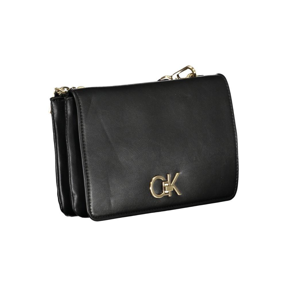 Calvin Klein Black Polyester Handbag Calvin Klein