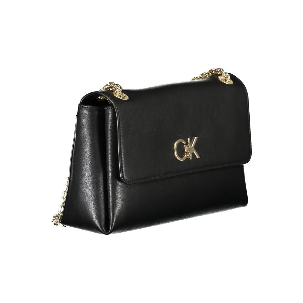 Calvin Klein Black Polyester Handbag Calvin Klein