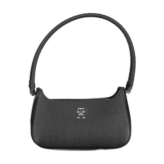 Tommy Hilfiger Black Polyethylene Handbag Tommy Hilfiger